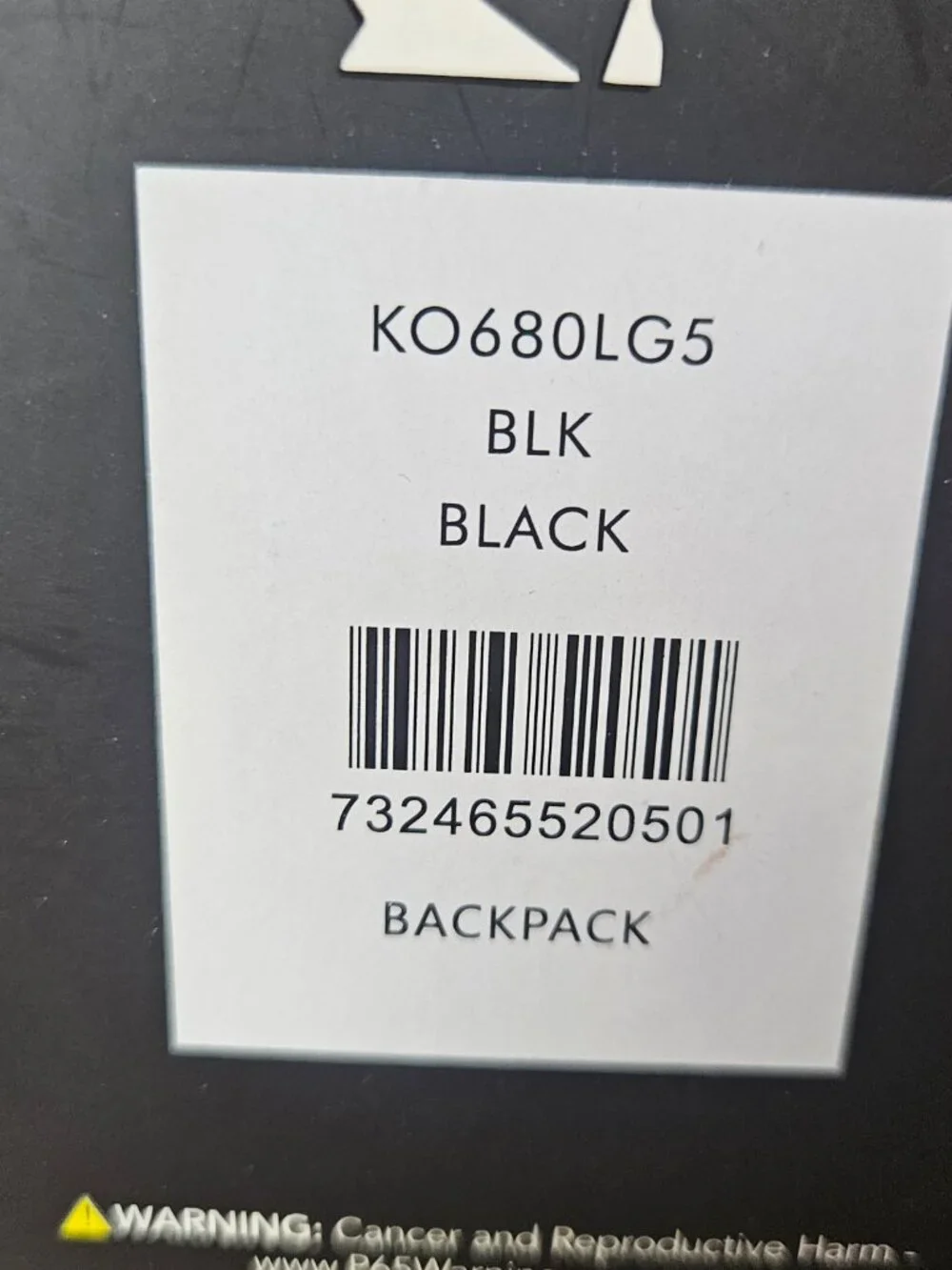 Awesome Karl Lagerfeld Paris Amour Black Nylon Backpack New W/Tags